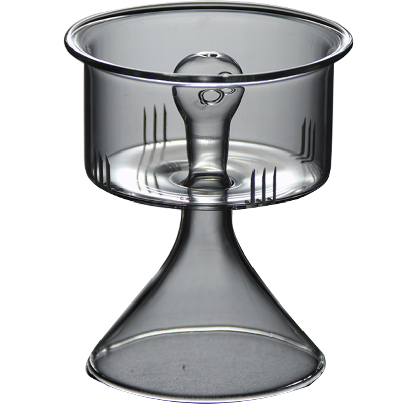 Inserție de sticlă pentru ceainic cu filtru încorporat și strecurător de ceai