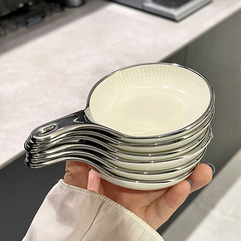 Set din porțelan Nordic pentru sosuri, pentru uz casnic, pentru hot pot