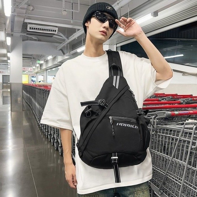 Sportska crossbody torba s velikim kapacitetom, pogodna za biciklizam i putovanja, lagana za aktivnosti na otvorenom