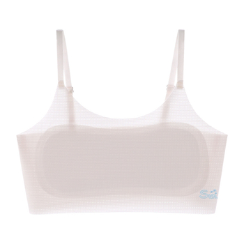 Djevojački camisole za prvo razvojno razdoblje, prozračni najlon, podstava od mulberijeve svile