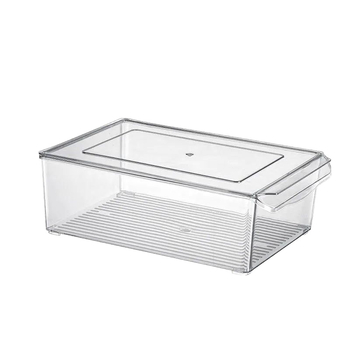 Cutie transparentă pentru dospirea aluatului, din plastic, pentru frigider, de calitate alimentară, pentru pâine și produse de patiserie