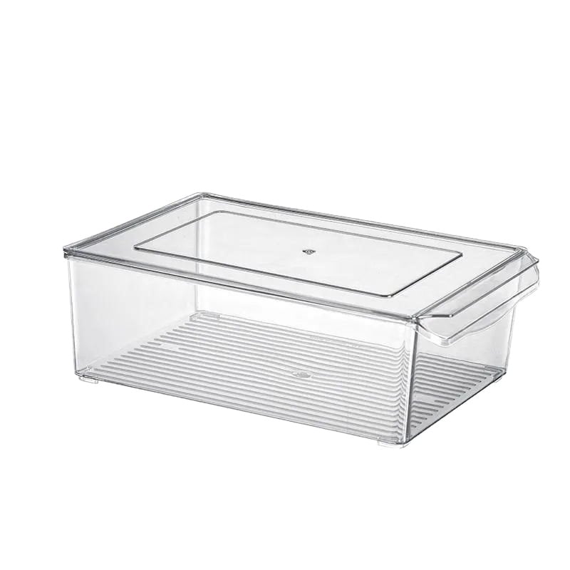 Cutie transparentă pentru dospirea aluatului, din plastic, pentru frigider, de calitate alimentară, pentru pâine și produse de patiserie