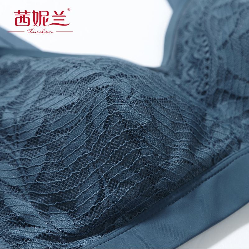 Xinilan 39145 Noćna grudnjaka od Mulberry Silk, lagana, prozračna, udobna, vest stil, bez žice