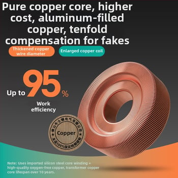 Izolačný transformátor z čistého medeného materiálu 220V na 220V so výstupmi 36V, 48V, 24V, 12V, toroidálny
