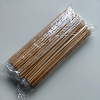 Bețe de mâncare din bambus carbonizat, de unică folosință, ambalate individual, igienice și practice pentru hoteluri și fast-food