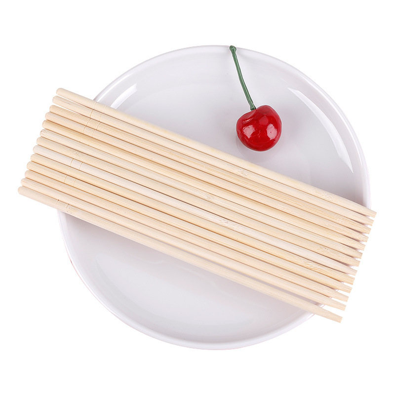 Bețișoare unice din bambus, pentru o singură utilizare, lungi și late, 50 perechi într-un ambalaj, clasă alimentară, pentru utilizare comercială.