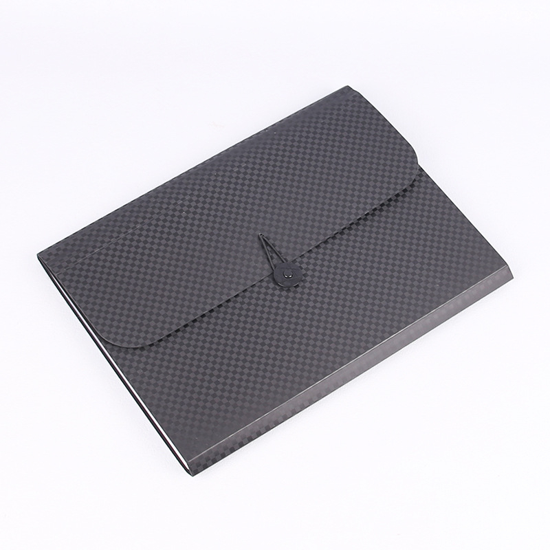 Dimensiune A4, organizator de fișiere cu 13 compartimente în model checkerboard, transparent, multicolor, pentru birou și școală