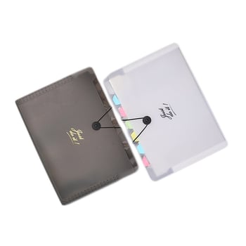 A4 dosar multiplă cu 12 compartimente, dosar acordeon cu 8 compartimente, dosar transparent pentru fișiere, dosar de clasificare pe materii cu 5 compartimente, capacitate mare