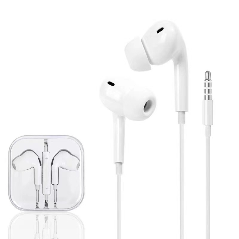 Žične in-ear slušalice s mikrofonom i inline upravljanjem, 3,5 mm, 1,2 m, četiri dinamička drajvera