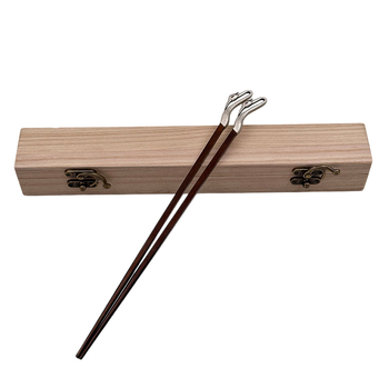 Set de ceai Kung Fu cu accesorii pentru sobă cu cărbune, cleme din lemn de nuc și lemn de măslin, bețișoare din cupru, manufactură manuală, stil retro