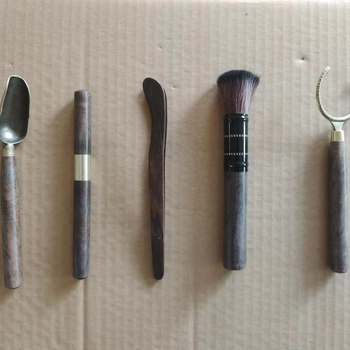 Set de ceremonie a ceaiului, șase piese — accesorii Kung Fu pentru ceai, unelte de pregătire a ceaiului