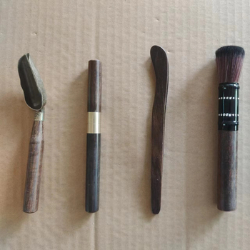 Set de ceremonie a ceaiului, șase piese — accesorii Kung Fu pentru ceai, unelte de pregătire a ceaiului