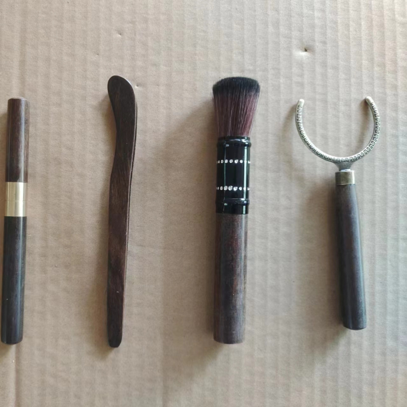 Set de ceremonie a ceaiului, șase piese — accesorii Kung Fu pentru ceai, unelte de pregătire a ceaiului