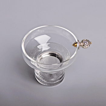 Accesorii Gongfu pentru ceai — filtru din sticlă rezistentă la temperaturi
