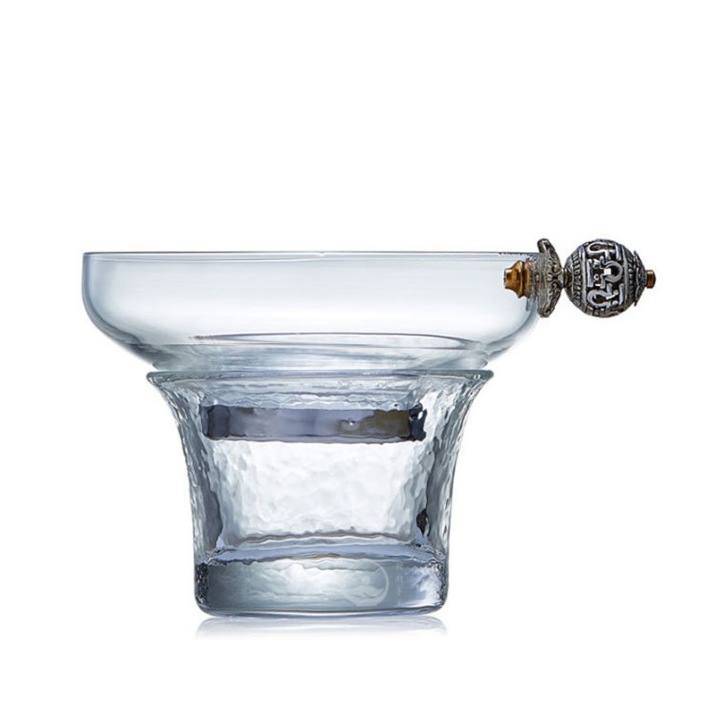 Accesorii Gongfu pentru ceai — filtru din sticlă rezistentă la temperaturi