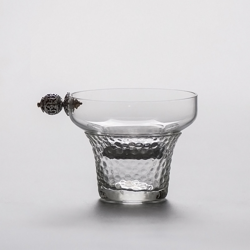 Accesorii Gongfu pentru ceai — filtru din sticlă rezistentă la temperaturi