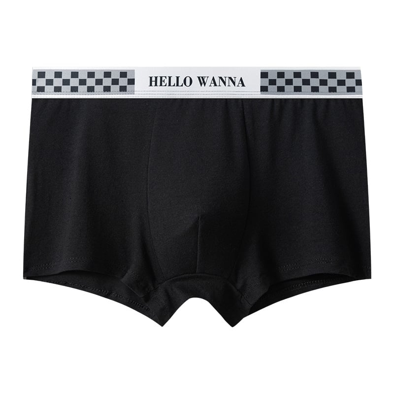Ljetne lagane muške boxerice, nježne prema koži, prozračne, srednji pojas, kontrastne boje