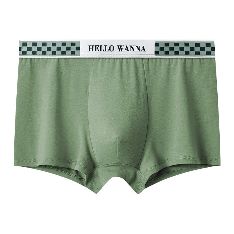 Ljetne lagane muške boxerice, nježne prema koži, prozračne, srednji pojas, kontrastne boje
