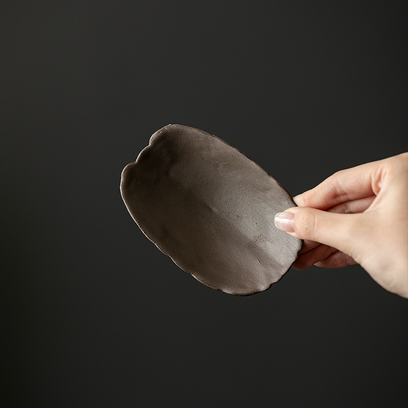 Set de ceai din ceramică creativ în stil vintage chinezesc — linguriță de ceai inspirată de lotus și lingură de ceai, accesorii pentru ceremonia Gongfu