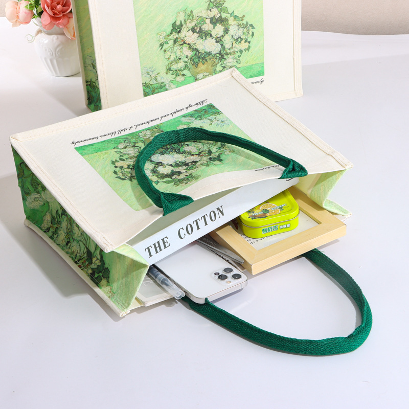 Geantă tote din pânză, capacitate mare, cu logo personalizat