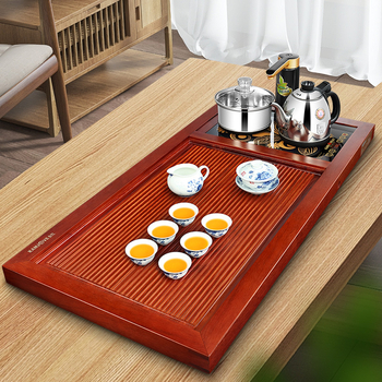 Set de ceai Kung Fu din porțelan albastru-alb, gaiwan ceramic și cești Mari, KP-95