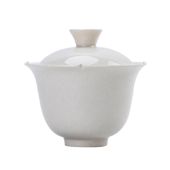 Căniță de ceai ceramică cu capac, stil japonez, mică, glazură din cenușă vegetală, pentru uz casnic