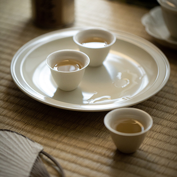 Cană de ceai ceramică lucrată manual cu glazură din cenușă vegetală, stil wabi-sabi retro, ceașcă de degustare pentru uz casnic