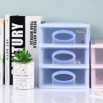 Dulap plastic cu sertare pentru birou, organizator de birou, dulap colorat cu mai multe etaje pentru fișiere și cutie pentru bijuterii