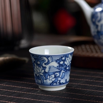 Ceașcă de ceai din ceramică, stil chinezesc, pentru degustare, o singură ceașcă pentru uz casnic și întâmpinarea oaspeților