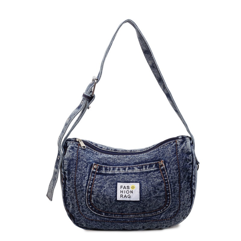 Ženska denim torbica s velikim kapacitetom, 2026 proljeće – casual crossbody torba za svakodnevnu upotrebu
