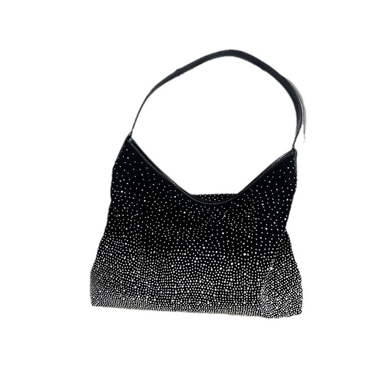 Torba Tote s dijamantima, minimalističkog dizajna, inspirirana korejskim stilom, elegantna i moderna