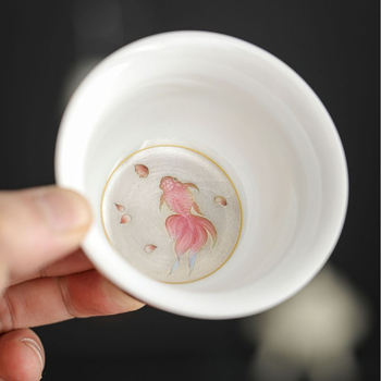 Căniță de ceai Cloisonné cu email argintiu, Gongfu ceai, pentru uz casnic – set cadou într-o cutie