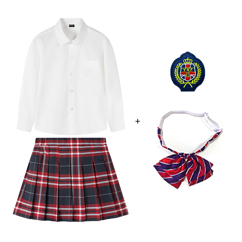 Dječji kostim za zborsko izvođenje u britskom stilu – školska uniforme za recitiranje pjesme, komplet s dugim rukavima i hlačama, za djecu od vrtića do osnovne škole