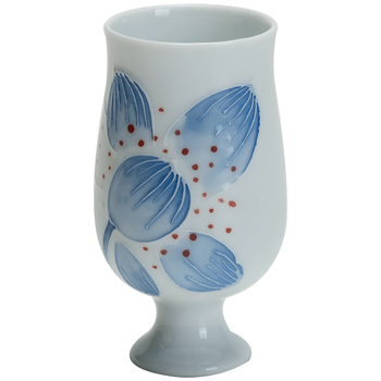 Ceașcă de ceai din ceramică, bază înaltă, petale de lotus, pictură manuală, pentru uz casnic, set Kung Fu de ceai de înaltă calitate.