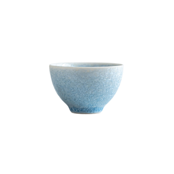 Ceașcă de ceai ceramică cu glazură cristalizată la cuptor, pentru uz personal, capacitate mică