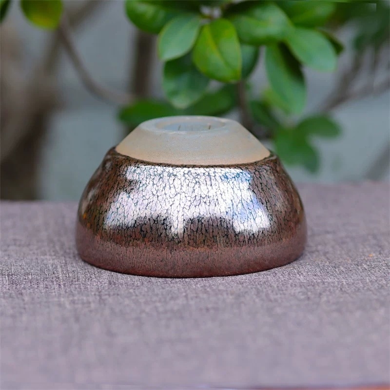 Ceașcă de ceai ceramic Jianyao Jianzhan, utilizare personală premium, ceașcă de degustare pentru atragerea bogăției