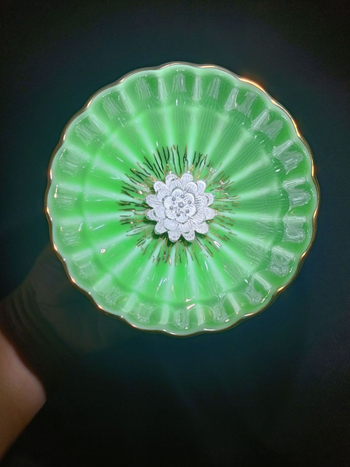 Cească Gongfu pentru ceai, cu decor auriu, pentru uz casnic, stil chinezesc, cu motiv lotus și paun, ceașcă mare de degustare