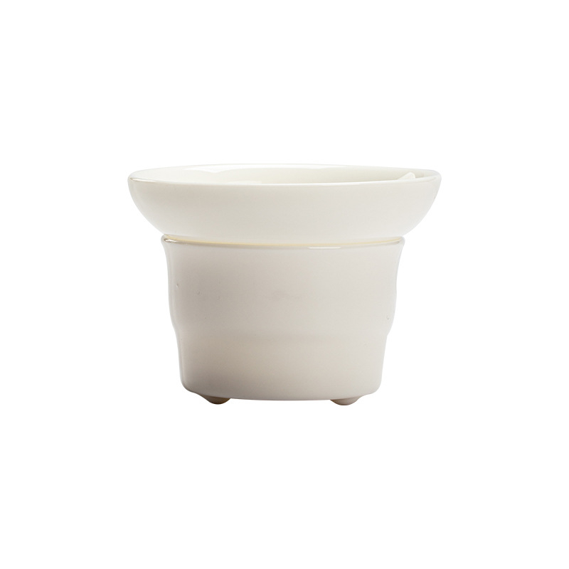 Filtru de ceai Miyan din porțelan ceramic, infuzor de ceai, filtrare complet ceramic, accesorii pentru setul de ceai pentru uz casnic
