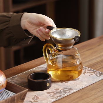 Filtru de ceai din titan pur, cu mii de găuri, filtru ultra-fin pentru frunze de ceai, separator de ceai, accesorii set Kung Fu, filtru de ceai de înaltă calitate