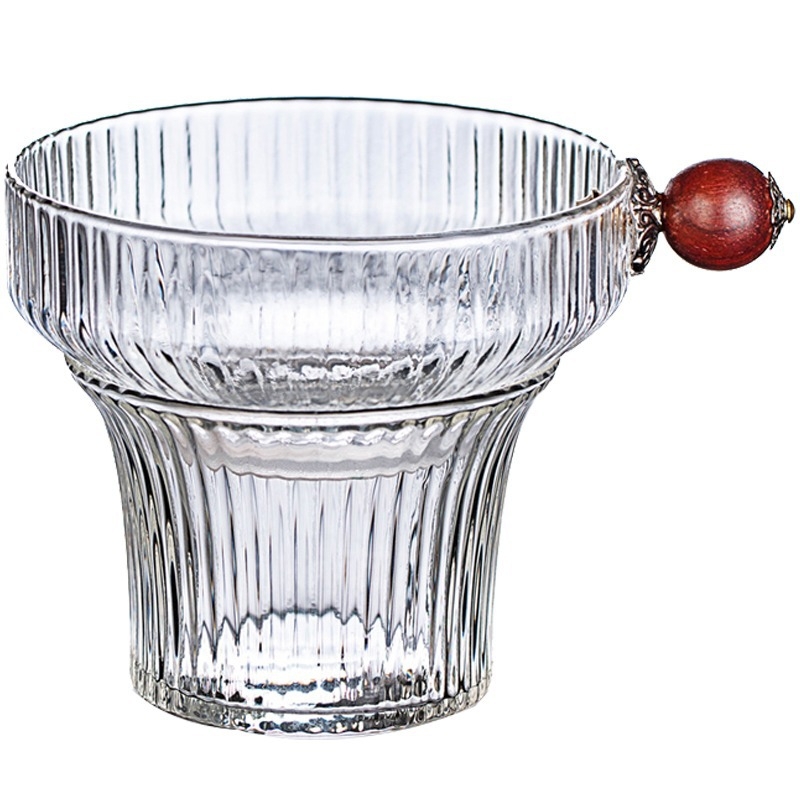 Filtru de ceai din sticlă transparent, în stil japonez, set Gongfu
