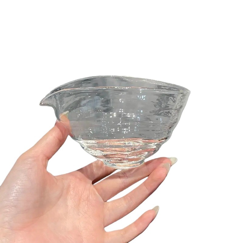 Ceașcă de ceai transparentă din sticlă borosilicat de înaltă calitate, gros, rezistentă la temperatură, pentru birou