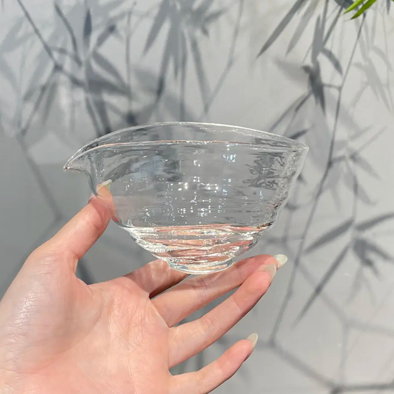Ceașcă de ceai transparentă din sticlă borosilicat de înaltă calitate, gros, rezistentă la temperatură, pentru birou