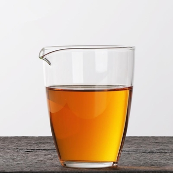 Set japonez Gongfu de ceai, transparent, cu fairness cup, mic, din sticlă rezistentă la temperaturi ridicate