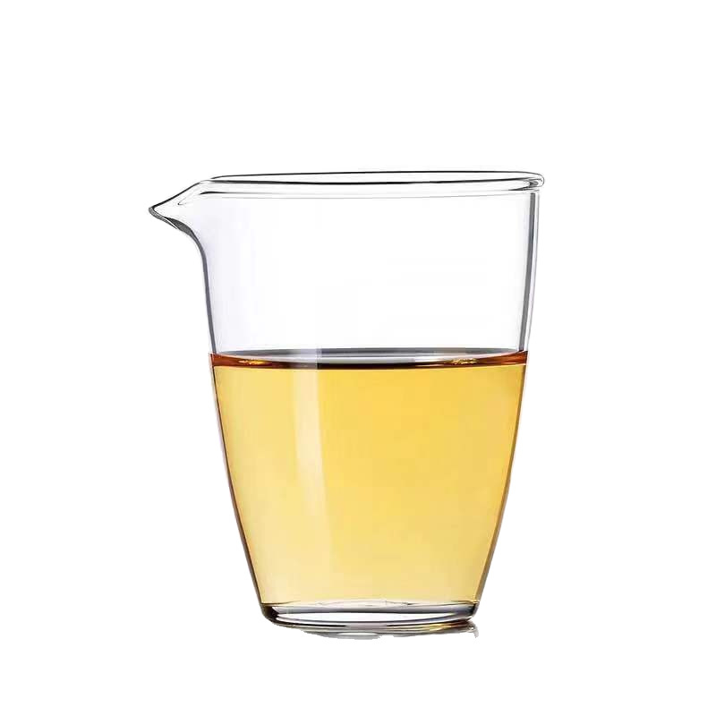 Set japonez Gongfu de ceai, transparent, cu fairness cup, mic, din sticlă rezistentă la temperaturi ridicate