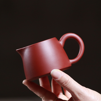 Ceșă Dahongpao din lut mov, 150 ml, lucrată manual, set de ceai