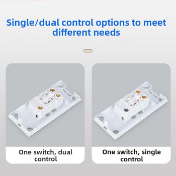 Comutator pentru noptieră montat la suprafață, buton vintage, control dual sau simplu, întrerupător mic