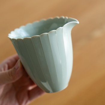 Set Gongfu de ceai din ceramică, relief, lucrat manual, stil retro Chinezesc