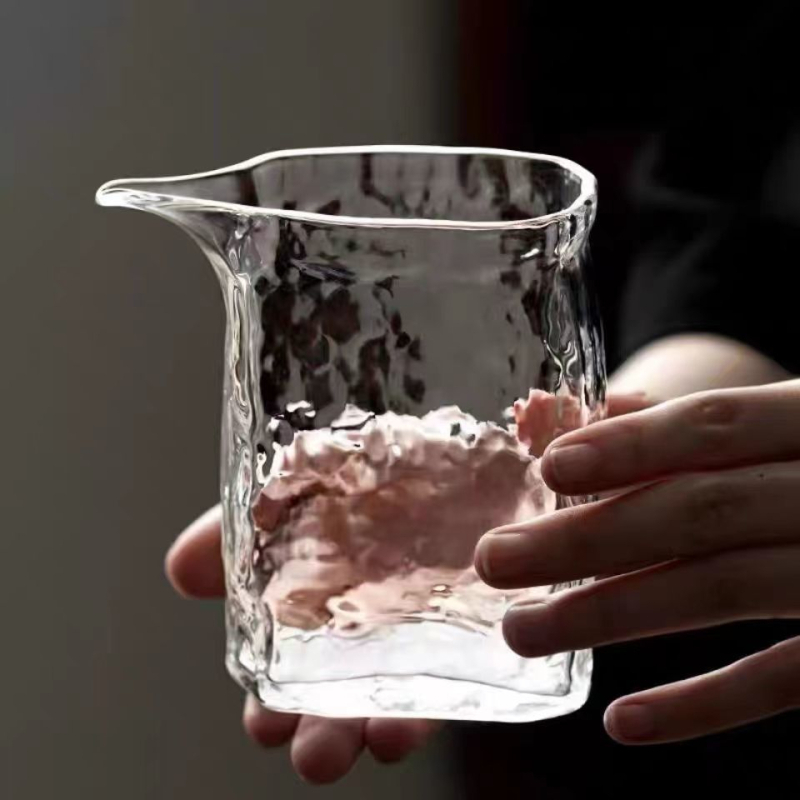 Stil japonez, borosilicat de înaltă rezistență – ceșuță pentru distribuția uniformă a ceaiului și distribuitor de ceai