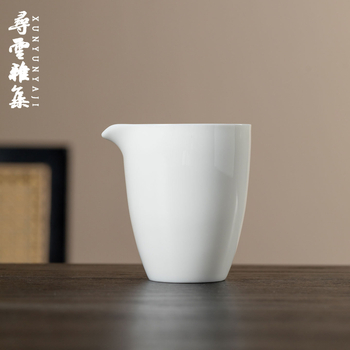 Ceașcă de ceai din porțelan alb, cu stil tradițional chinezesc, recipient ceramic de servire a ceaiului pentru uz casnic, personalizabil