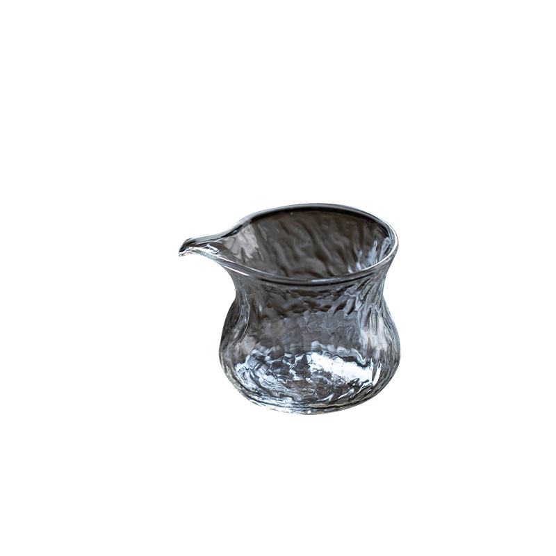 Set de ceai din sticlă borosiliatice de înaltă calitate – cupă de distribuție a ceaiului, stil chinezesc, design simplu